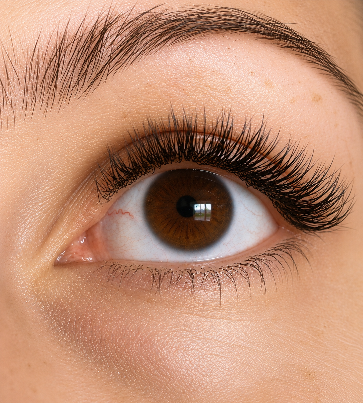 Wimpernverlängerung Ergebnis 1